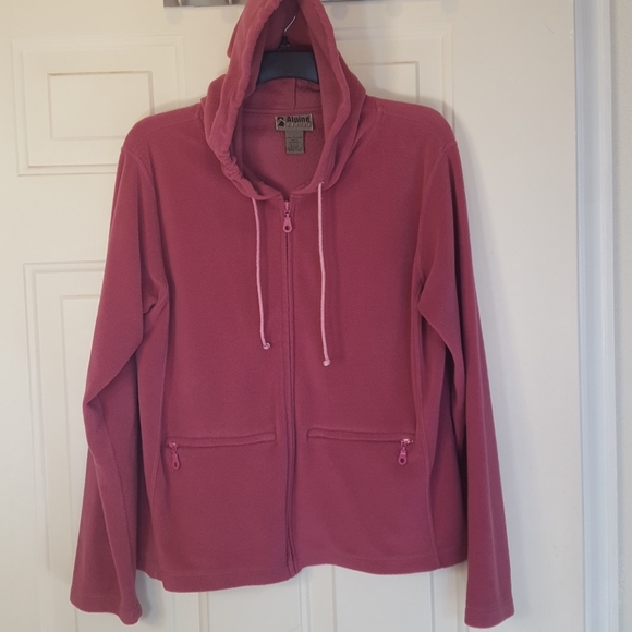 Alpine design fleece zip up hoodie - Picture 1 of 5